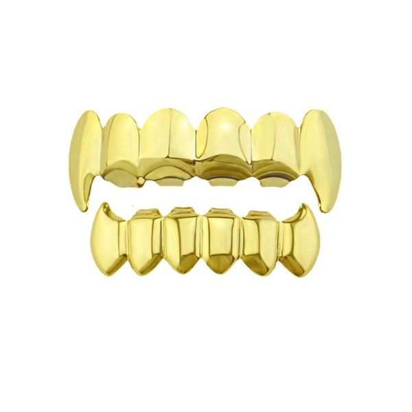 hip hop braces 18k real gold electroplated 6 teeth vampire fangs halloween dentures hiphop grillz, Silver
hip hop braces 18k real gold electroplated 6 teeth vampire fangs halloween dentures hiphop grillz, Silver