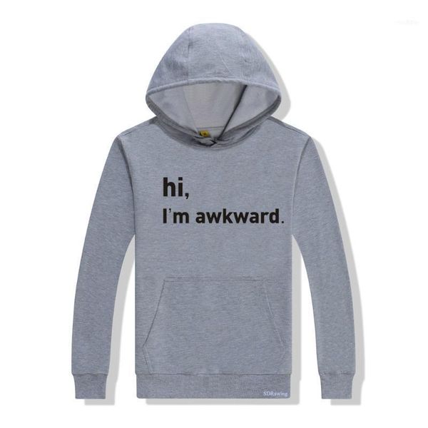 hi, i'm awkward. print women sweatshirts casual hoodies for lady girl funny hipster jumper drop ship1, Black
hi, i'm awkward. print women sweatshirts casual hoodies for lady girl funny hipster jumper drop ship1, Black