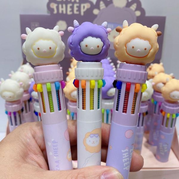 highlighters 10 colors mixed kawaii sheep theme creative colorful ball point writing tool 2022 children school office liners supplies, Black;red
highlighters 10 colors mixed kawaii sheep theme creative colorful ball point writing tool 2022 children school office liners supplies, Black;red