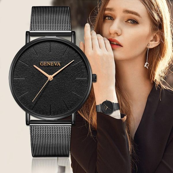 brand geneva women's watch fashion ladies watches for women rose gold simple bracelet zegarek damski wristwatches, Slivery;brown
brand geneva women's watch fashion ladies watches for women rose gold simple bracelet zegarek damski wristwatches, Slivery;brown