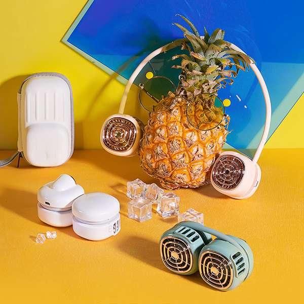 electric fans bladeless hanging neck fan usb rechargeable 1800mah portable foldable sports headphone design mini air cooler
electric fans bladeless hanging neck fan usb rechargeable 1800mah portable foldable sports headphone design mini air cooler