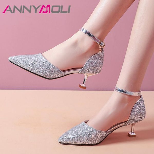 dress shoes annymoli ankle strap women pumps bling two-piece high heel pointed toe thin heels ladies wedding footwear golden size 45, Black
dress shoes annymoli ankle strap women pumps bling two-piece high heel pointed toe thin heels ladies wedding footwear golden size 45, Black