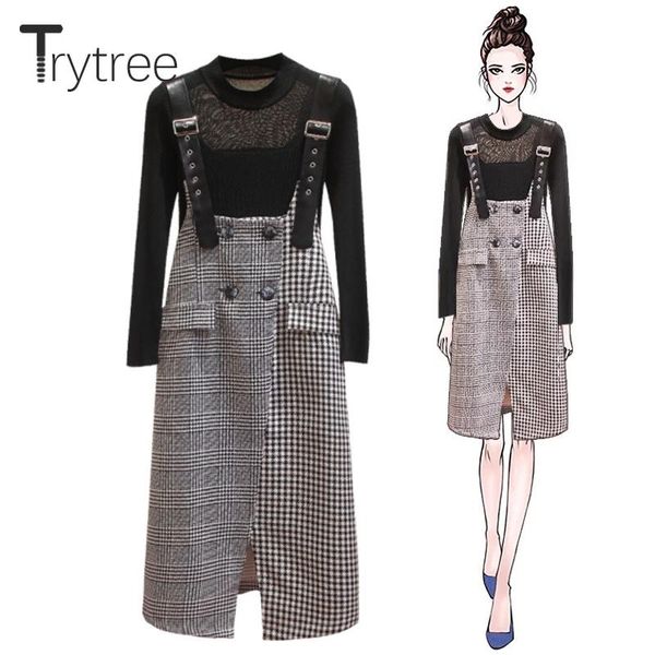 trytree women 2021 spring two piece set casual fashion + dresses sweaters and asymmetry plaid derss suit 2 women's pants, White
trytree women 2021 spring two piece set casual fashion + dresses sweaters and asymmetry plaid derss suit 2 women's pants, White