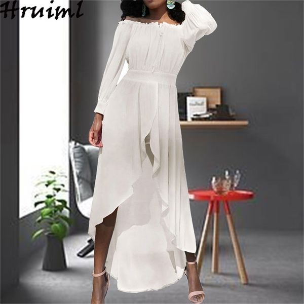 irregular large dress chiffon one-line collar floor-length a-line long sleeve casual fashion personalized women es 210513, Black;gray
irregular large dress chiffon one-line collar floor-length a-line long sleeve casual fashion personalized women es 210513, Black;gray