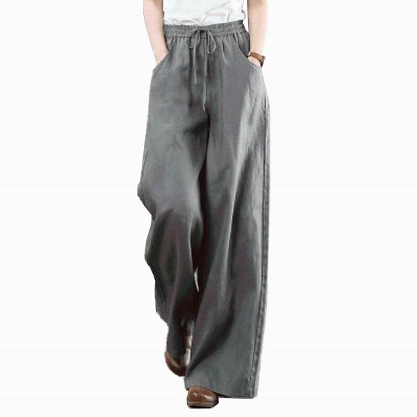 women's pants & capris women solid color summer korean style loose plus-size harem cotton linen wide leg high waist, Black;white
women's pants & capris women solid color summer korean style loose plus-size harem cotton linen wide leg high waist, Black;white