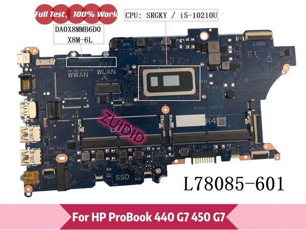 motherboards da0x8mmb6d0 x8m-6l l78085-601 for 440 g7 450 lapmotherboard l78085-001 with -10210u cpu ddr4 100% tested ok
motherboards da0x8mmb6d0 x8m-6l l78085-601 for 440 g7 450 lapmotherboard l78085-001 with -10210u cpu ddr4 100% tested ok