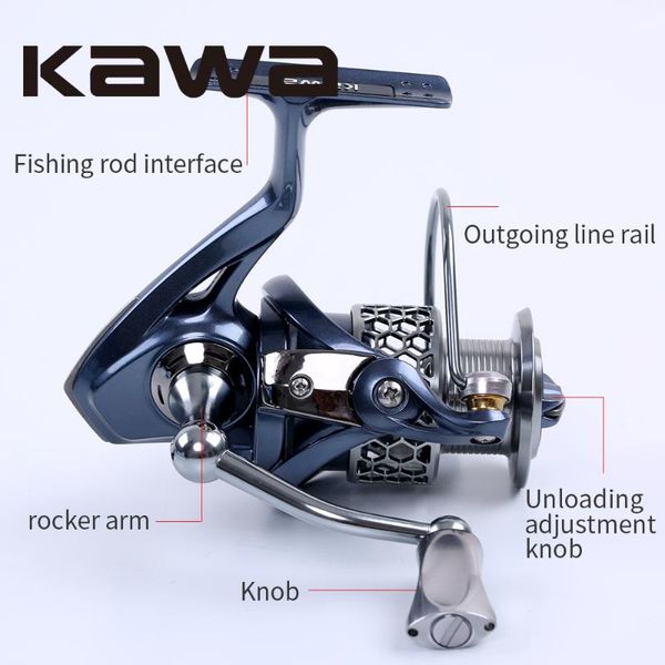 baitcasting reels 2021 kawa spinning fishing reel light-2000 3000 4000 5000 series wheel 9+1 bearing graphite body metal spool alloy knob
baitcasting reels 2021 kawa spinning fishing reel light-2000 3000 4000 5000 series wheel 9+1 bearing graphite body metal spool alloy knob