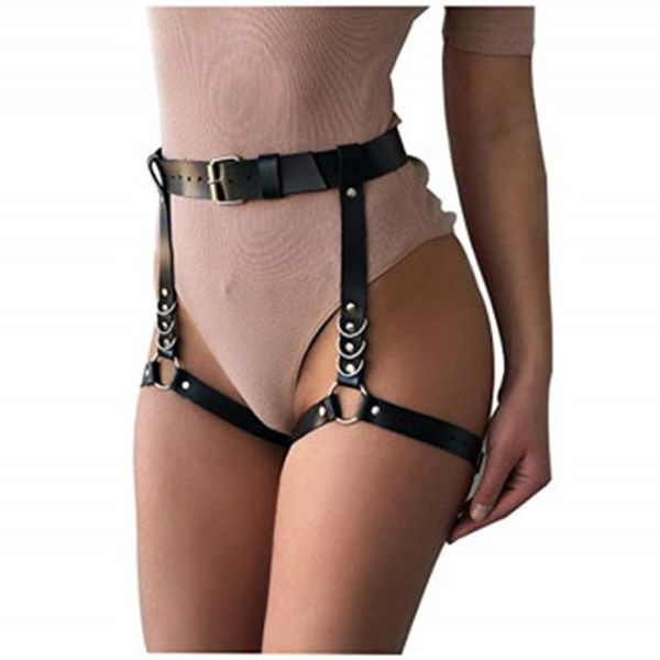 belts mymc 2021 women harness waist belt pu leather garters o-ring waistband punk strap band leg accessories, Black;brown
belts mymc 2021 women harness waist belt pu leather garters o-ring waistband punk strap band leg accessories, Black;brown
