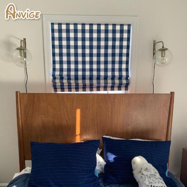 blinds modern blue plaid full blackout/light filter roman shades ,easy install washable curtains ,customized window curtain drape
blinds modern blue plaid full blackout/light filter roman shades ,easy install washable curtains ,customized window curtain drape