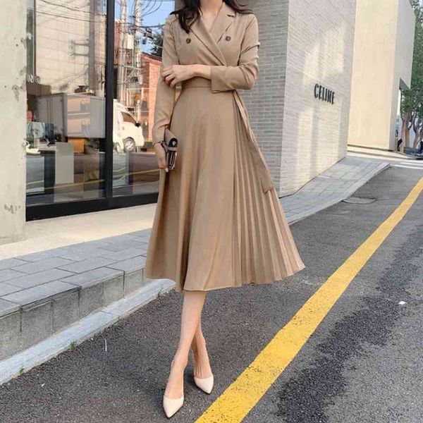 llzacoosh arrival women autumn dress 3 colors high waist long sleeve casual elegant pleated long dresses vestidos 210514, Black;gray
llzacoosh arrival women autumn dress 3 colors high waist long sleeve casual elegant pleated long dresses vestidos 210514, Black;gray