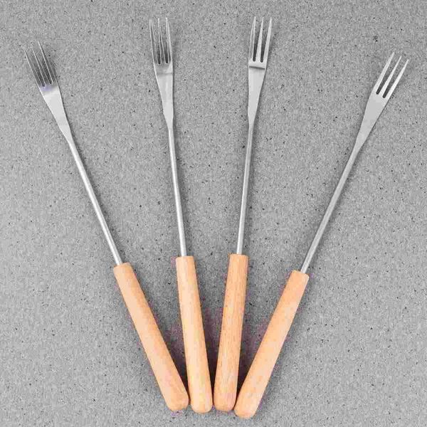 dinnerware sets 6pcs wood handle stainless steel fondue forks outdoor barbecue fork kitchen tool
dinnerware sets 6pcs wood handle stainless steel fondue forks outdoor barbecue fork kitchen tool