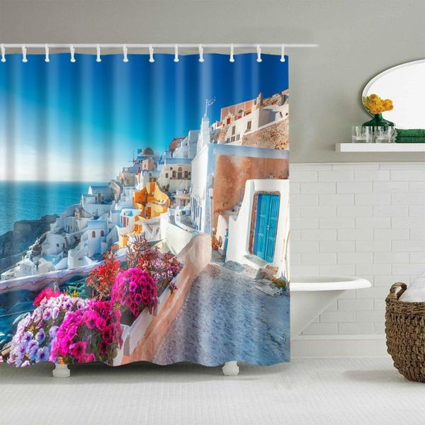 natural scenery shower curtain seaside castle flowers bath accessories with 12 hooks waterproof polyester fabric bathroom decor curtains
natural scenery shower curtain seaside castle flowers bath accessories with 12 hooks waterproof polyester fabric bathroom decor curtains
