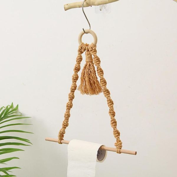bath accessory set towel rack tassel design eye-catching fine workmanship bohemian style wood cotton rope paper storage holder home supplies
bath accessory set towel rack tassel design eye-catching fine workmanship bohemian style wood cotton rope paper storage holder home supplies