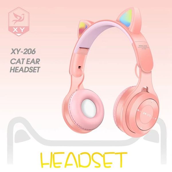 xy-206 cat ear headset bluetooth headset foldable tf card cute student gift wireless headset wholesale
xy-206 cat ear headset bluetooth headset foldable tf card cute student gift wireless headset wholesale