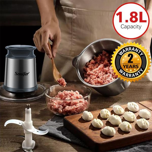 meat grinders 2 speeds electric chopper grinder stainless steel mincer food processor kitchen slicer egg beater garlic vegetable sonifer
meat grinders 2 speeds electric chopper grinder stainless steel mincer food processor kitchen slicer egg beater garlic vegetable sonifer