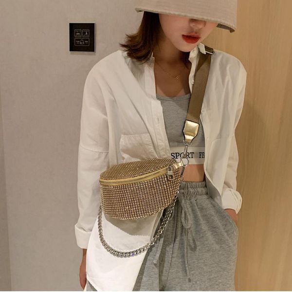 mihaivina women fanny pack waist bag with chain shoulder crossbody chest bag female luxury designer diamond inlaid belt bags
mihaivina women fanny pack waist bag with chain shoulder crossbody chest bag female luxury designer diamond inlaid belt bags