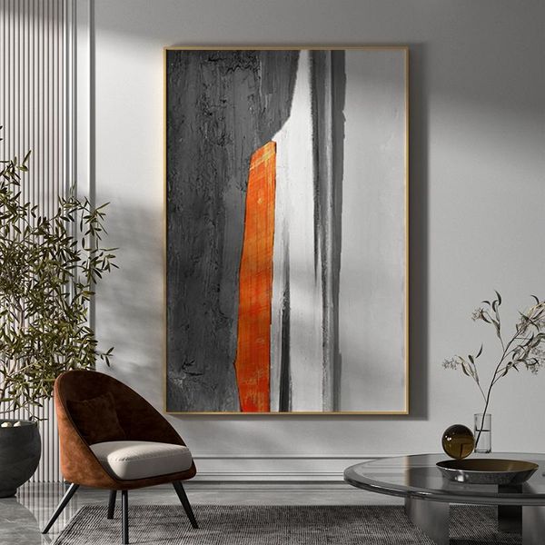 paintings hand painted abstract painting on canvas minimalist oversize original wall art grey and orange home decor
paintings hand painted abstract painting on canvas minimalist oversize original wall art grey and orange home decor