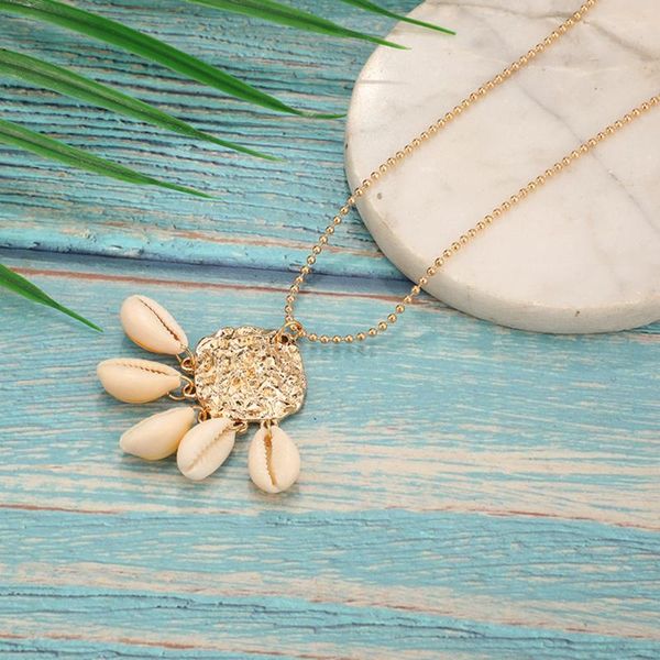 pendant necklaces beach sea minimalist accessories exaggerated shell fashion jewelry, Silver
pendant necklaces beach sea minimalist accessories exaggerated shell fashion jewelry, Silver