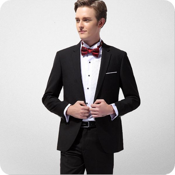men's suits & blazers custom black classic groom wedding tuxedo notched lapel man blazer 2piece coat pants costume homme terno mas, White;black
men's suits & blazers custom black classic groom wedding tuxedo notched lapel man blazer 2piece coat pants costume homme terno mas, White;black