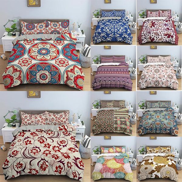 bedding sets bohemia duvet covers flowers pattern bedclothes set /king size comforter cover for bedroom home textile
bedding sets bohemia duvet covers flowers pattern bedclothes set /king size comforter cover for bedroom home textile