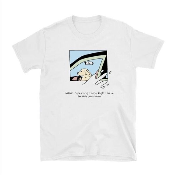 what a feeling to be right here beside you now graphic summer fashion tshirt 210512, White
what a feeling to be right here beside you now graphic summer fashion tshirt 210512, White