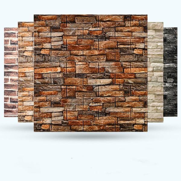 wallpapers 10pcs/bag self-adhesive 3d brick sticker diy waterproof foam wallpaper kids room kitchen roof ceiling background wall decals
wallpapers 10pcs/bag self-adhesive 3d brick sticker diy waterproof foam wallpaper kids room kitchen roof ceiling background wall decals