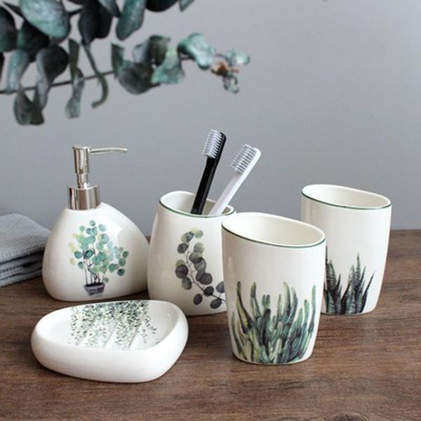 bathroom accessories set ceramic lotion bottle toothbrush holder soap dispenser home decoration bath accessory
bathroom accessories set ceramic lotion bottle toothbrush holder soap dispenser home decoration bath accessory