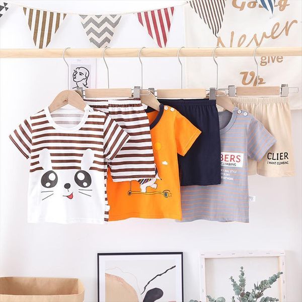 2 pcs lot brand girls boys clothing children summer clothes cartoon kids boy set t shit pants cotton, White
2 pcs lot brand girls boys clothing children summer clothes cartoon kids boy set t shit pants cotton, White