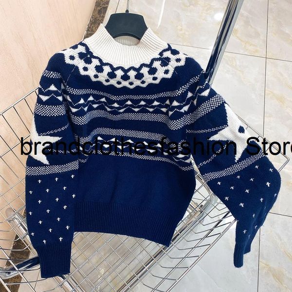 women's sweaters blue contrast white fashion geometric wool cashmere blend thread sweater women soft short pullover lady 2021 a, White;black
women's sweaters blue contrast white fashion geometric wool cashmere blend thread sweater women soft short pullover lady 2021 a, White;black