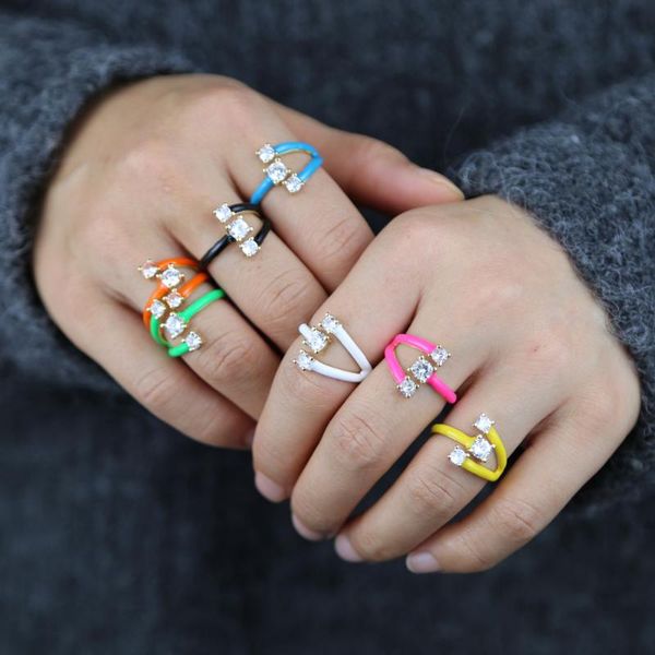 cluster rings rainbow open adjusted women finger gold color triple bands sparking bling clear cz ring, Golden;silver
cluster rings rainbow open adjusted women finger gold color triple bands sparking bling clear cz ring, Golden;silver