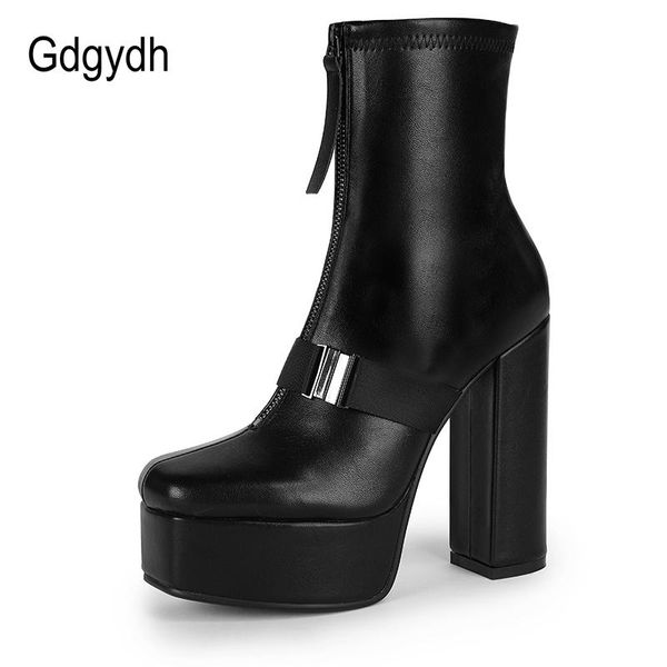 boots gdgydh high heels women designer brand 2021 sping platform woman black leather punk style front zipper
boots gdgydh high heels women designer brand 2021 sping platform woman black leather punk style front zipper