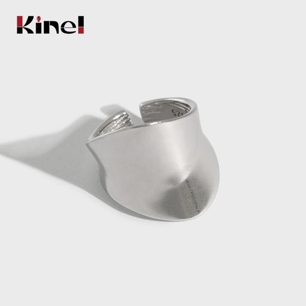 cluster rings kinel minimalist silver 925 jewelry smooth for women fashion vintage geometric handmade birthday party anillos gift, Golden;silver
cluster rings kinel minimalist silver 925 jewelry smooth for women fashion vintage geometric handmade birthday party anillos gift, Golden;silver