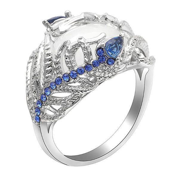 wedding rings custom creative feather silver color for women vintage blue opal flower moonstone engagement/wedding ring drop, Slivery;golden
wedding rings custom creative feather silver color for women vintage blue opal flower moonstone engagement/wedding ring drop, Slivery;golden