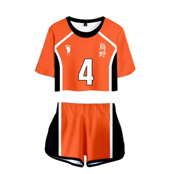 women's tracksuits haikyuu young manga 3d print summer sosy two pieces sets women shorts/crop clothes kpop, Gray
women's tracksuits haikyuu young manga 3d print summer sosy two pieces sets women shorts/crop clothes kpop, Gray