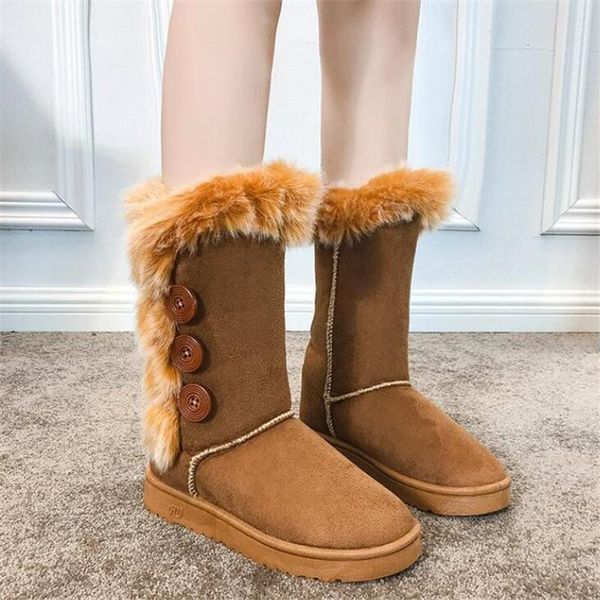 boots plus size women's snow winter fashion high-buckle platform velvet warm riding, Black
boots plus size women's snow winter fashion high-buckle platform velvet warm riding, Black