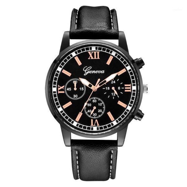 wristwatches geneva brand leather band men watches fashion casual 3 eyes quartz sport ultra thin dial gift clock reloj hombre, Slivery;brown
wristwatches geneva brand leather band men watches fashion casual 3 eyes quartz sport ultra thin dial gift clock reloj hombre, Slivery;brown