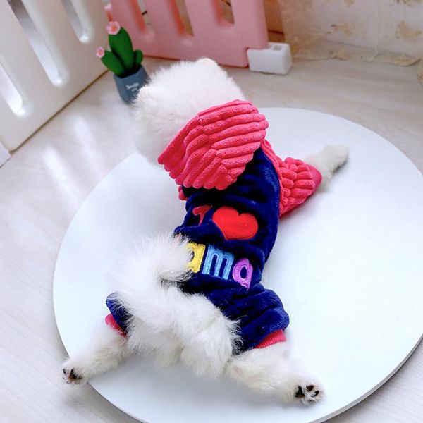 winter dog jumpsuit hoodie coat i love papa and mama pet cat clothes puppy jackets small pajamas for chihuahua apparel
winter dog jumpsuit hoodie coat i love papa and mama pet cat clothes puppy jackets small pajamas for chihuahua apparel