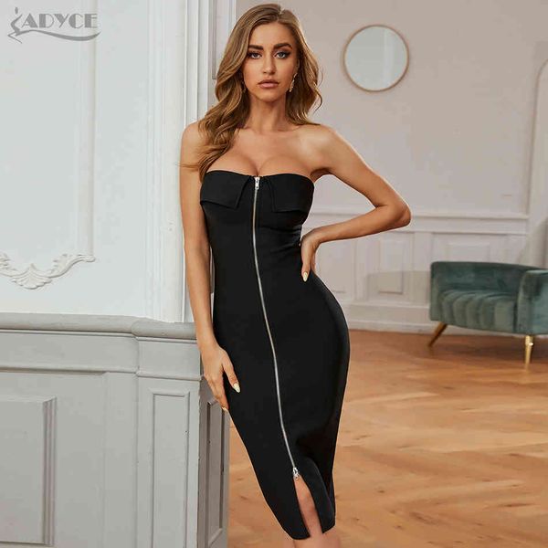 romper adyce arrive women black strapless midi club bodycon bandage sleeveles celebrity evening runway party dress, Black;white
romper adyce arrive women black strapless midi club bodycon bandage sleeveles celebrity evening runway party dress, Black;white