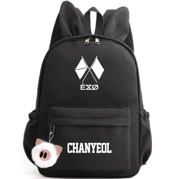 backpack arrival lovely exo 6th obsession canvas backpacks men women ears schoolbags casual travel bags mochila
backpack arrival lovely exo 6th obsession canvas backpacks men women ears schoolbags casual travel bags mochila