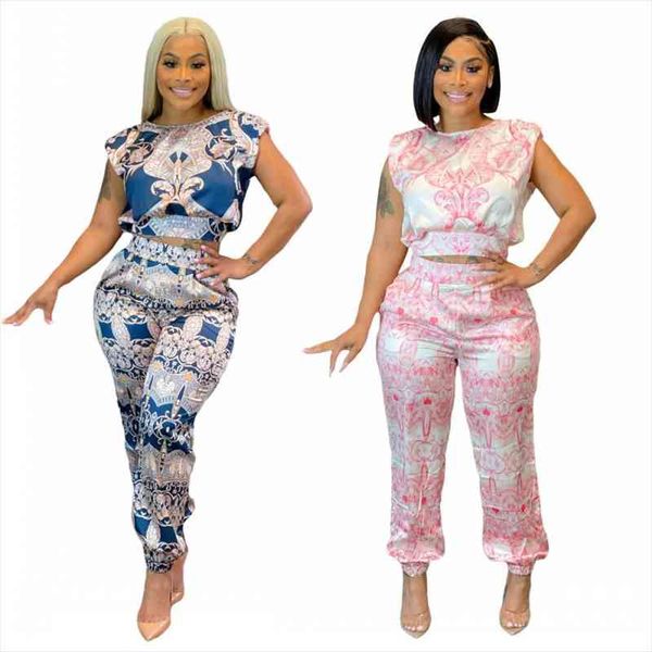 two piece dashiki female printed short-sleeved t-shirt straight trousers summer casual trouser suit african clothing, White
two piece dashiki female printed short-sleeved t-shirt straight trousers summer casual trouser suit african clothing, White