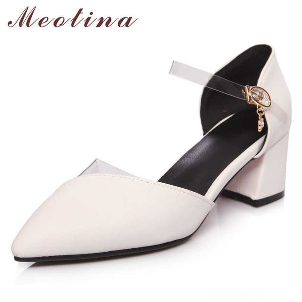 meotina shoes women transparent two-piece high heel pumps pointed toe block heel buckle strap ladies footwear summer yellow 43 210608, Black
meotina shoes women transparent two-piece high heel pumps pointed toe block heel buckle strap ladies footwear summer yellow 43 210608, Black