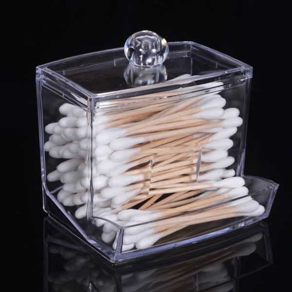 bathroom storage & organization makeup organizer acrylic cotton swabs box holder transparent stick make up cosmetic case
bathroom storage & organization makeup organizer acrylic cotton swabs box holder transparent stick make up cosmetic case