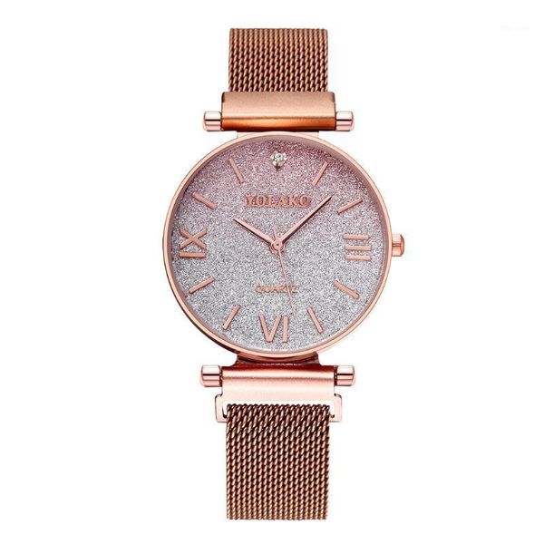 wristwatches luxury magnet buckle women watches starry sky rhinestone elegant ladies watch exquisite female quartz wrist montre femme, Slivery;brown
wristwatches luxury magnet buckle women watches starry sky rhinestone elegant ladies watch exquisite female quartz wrist montre femme, Slivery;brown