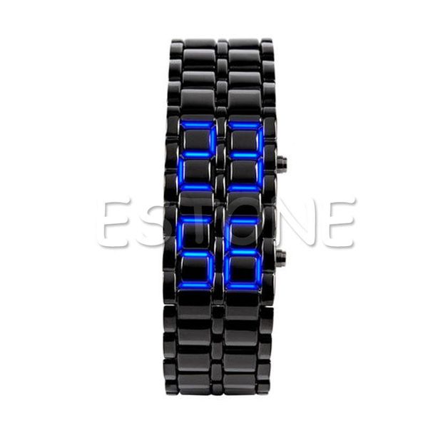 wristwatches women's men's volcanic lava iron samurai metal faceless bracelet sport led watch n16_f, Slivery;brown
wristwatches women's men's volcanic lava iron samurai metal faceless bracelet sport led watch n16_f, Slivery;brown