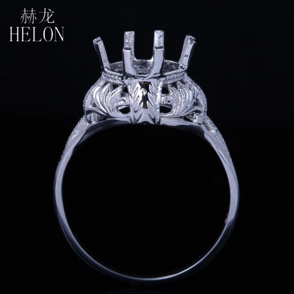 cluster rings helon solid 14k white gold women vintage antique trendy fine jewelry semi mount ring setting fit round cut 7.5-8mm, Golden;silver
cluster rings helon solid 14k white gold women vintage antique trendy fine jewelry semi mount ring setting fit round cut 7.5-8mm, Golden;silver