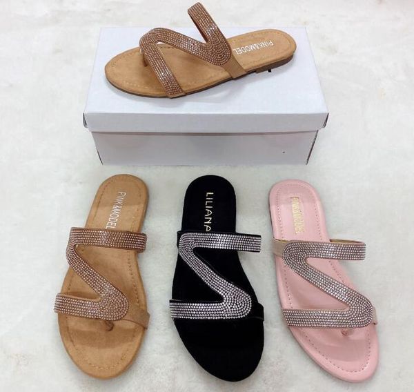 slippers beach shoes non-slip durable ms spring/summer 2021 sandals women bright diamond casual outdoor travel flip flop, Black
slippers beach shoes non-slip durable ms spring/summer 2021 sandals women bright diamond casual outdoor travel flip flop, Black