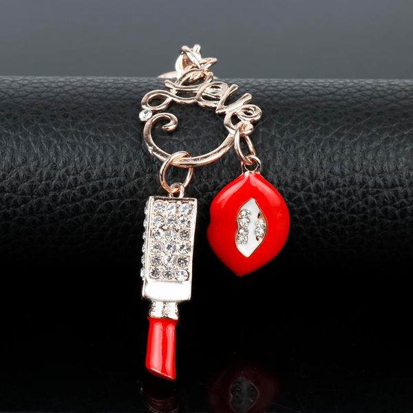 keychains heyu unique kiss letter keychain red lip lipstick keyring for women crystal lady purse handbag pendant key holder trinket gifts, Silver
keychains heyu unique kiss letter keychain red lip lipstick keyring for women crystal lady purse handbag pendant key holder trinket gifts, Silver