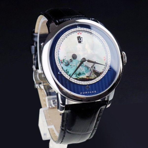wristwatches men's watch chinese style retro automatic mechanical original national tide waterproof leather, Slivery;brown
wristwatches men's watch chinese style retro automatic mechanical original national tide waterproof leather, Slivery;brown