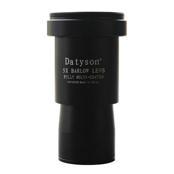 telescope & binoculars datyson barlow lens 5x 1.25-inch fully multi-coated optical glass with t adapter m42 thread for astronomictelescope
telescope & binoculars datyson barlow lens 5x 1.25-inch fully multi-coated optical glass with t adapter m42 thread for astronomictelescope