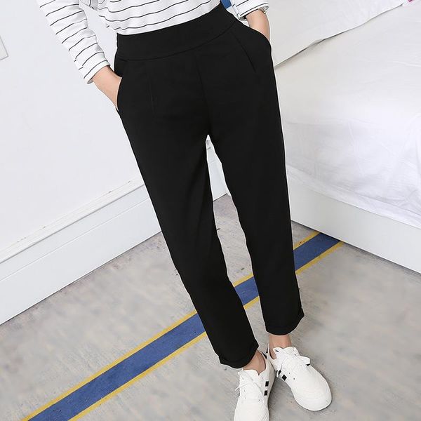 women's pants & capris 2021 spring summer harem pant women chiffon pocket black trousers plus size s-xxxl pantalon femme lady mid waist, Black;white
women's pants & capris 2021 spring summer harem pant women chiffon pocket black trousers plus size s-xxxl pantalon femme lady mid waist, Black;white
